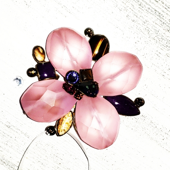 🌺Beautiful Sorrelli Pink Flower Brooch/Pin. - Picture 4 of 10